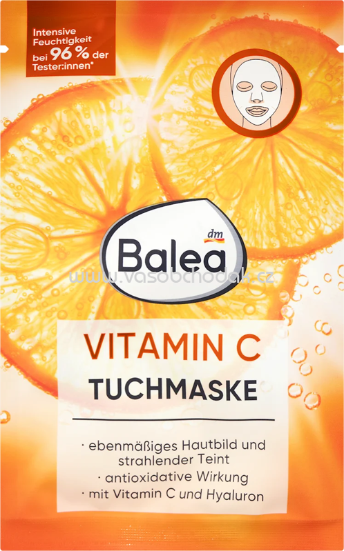 Balea Tuchmaske Vitamin C, 1 St Balea Tuchmaske Vitamin C, 1 St