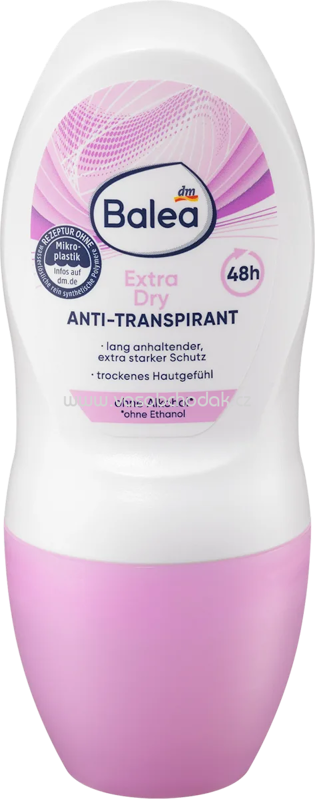 Balea Antitranspirant Deo Roll-on Extra Dry, 50 ml Balea Antitranspirant Deo Roll-on Extra Dry, 50 ml