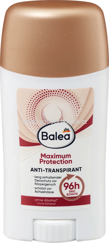 Balea Antitranspirant Deostick Maximum Protection, 50 ml Balea Antitranspirant Deostick Maximum Protection, 50 ml