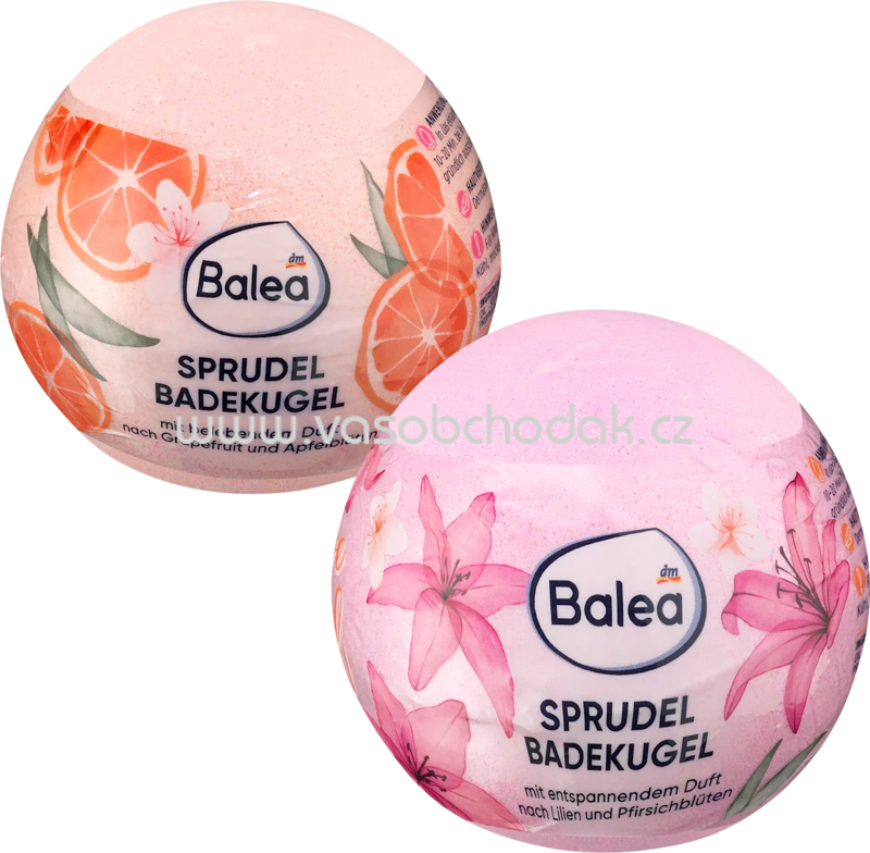 Balea Badebombe Keep Smiling/ Positive Mind, 170 g Balea Badebombe Keep Smiling/ Positive Mind, 170 g