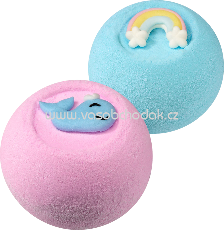 Balea Badekugeln Wal/Regenbogen, 170 g Balea Badekugeln Wal/Regenbogen, 170 g