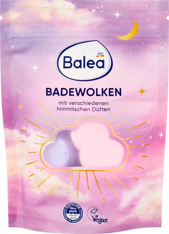 Balea Badezusatz "Badewolken", 5 St Balea Badezusatz "Badewolken", 5 St