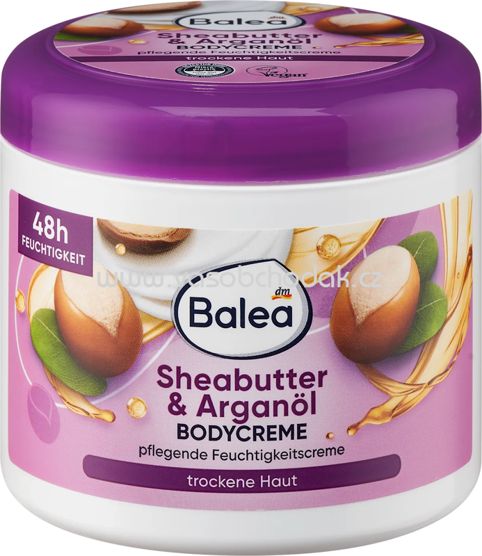 Balea Bodycreme Sheabutter & Arganöl, 500 ml Balea Bodycreme Sheabutter & Arganöl, 500 ml
