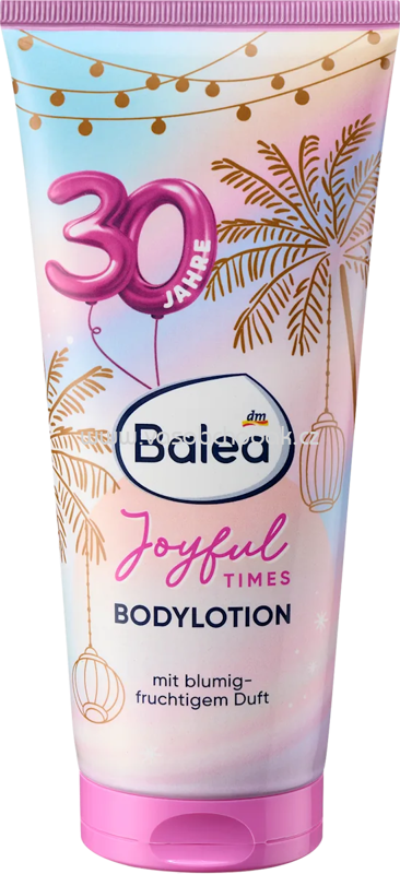 Balea Bodylotion Joyful Times 30 Jahre, 200 ml Balea Bodylotion Joyful Times 30 Jahre, 200 ml