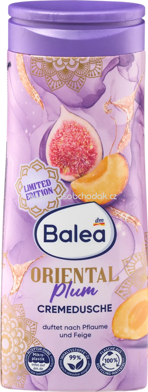 Balea Cremedusche Oriental Plum, 300 ml