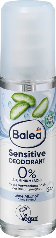 Balea Deo Zerstäuber Sensitive, 75 ml Balea Deo Zerstäuber Sensitive, 75 ml