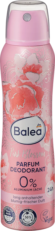 Balea Deospray Parfum Pink Blossom, 150 ml Balea Deospray Parfum Pink Blossom, 150 ml