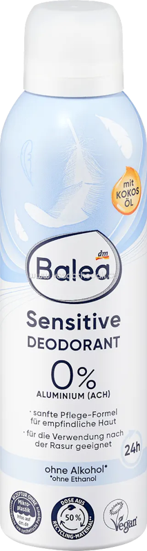 Balea Deospray Sensitive, 200 ml Balea Deospray Sensitive, 200 ml