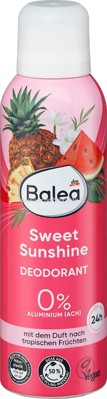Balea Deospray Sweet Sunshine, 200 ml Balea Deospray Sweet Sunshine, 200 ml