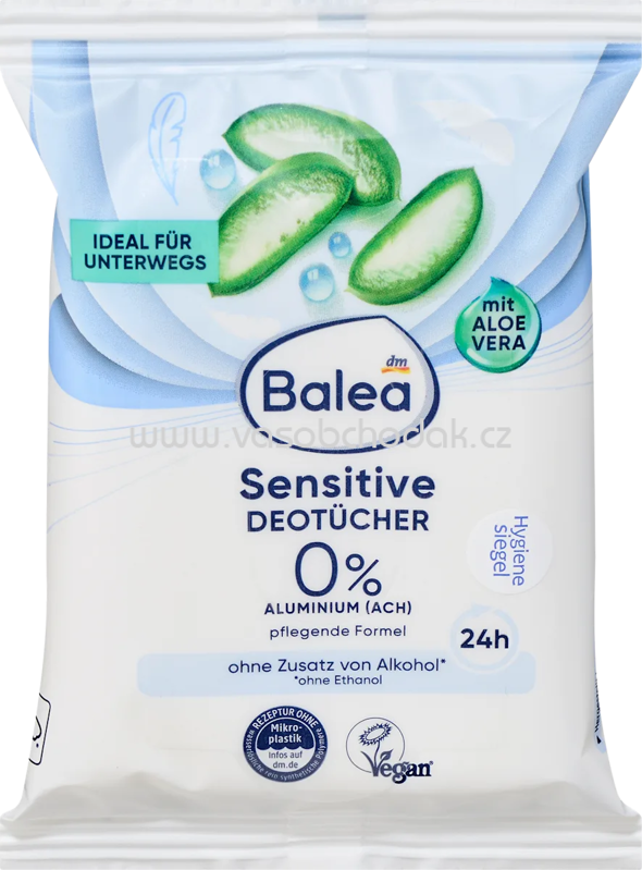 Balea Deotücher Sensitive, 10 St Balea Deotücher Sensitive, 10 St