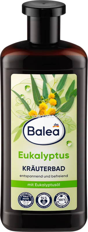 Balea Kräuterbad Eukalyptus, 500 ml Balea Kräuterbad Eukalyptus, 500 ml