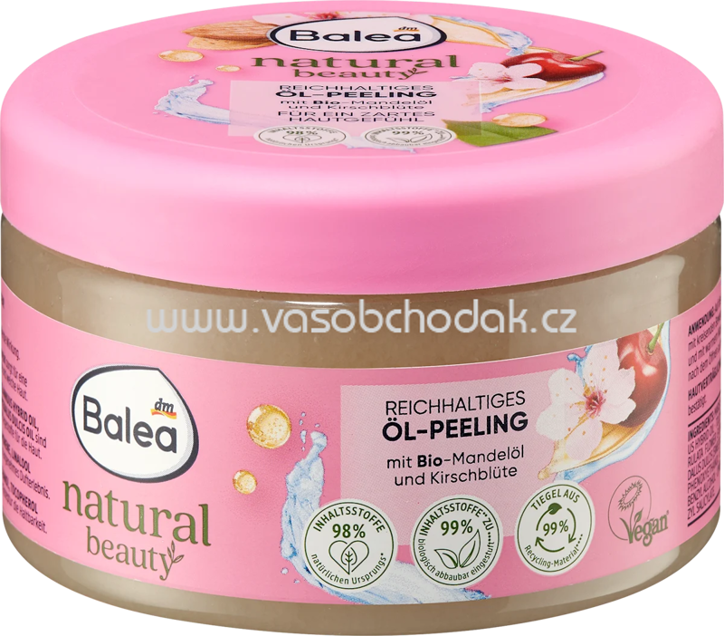 Balea Peeling Natural Beauty, 300 g Balea Peeling Natural Beauty, 300 g