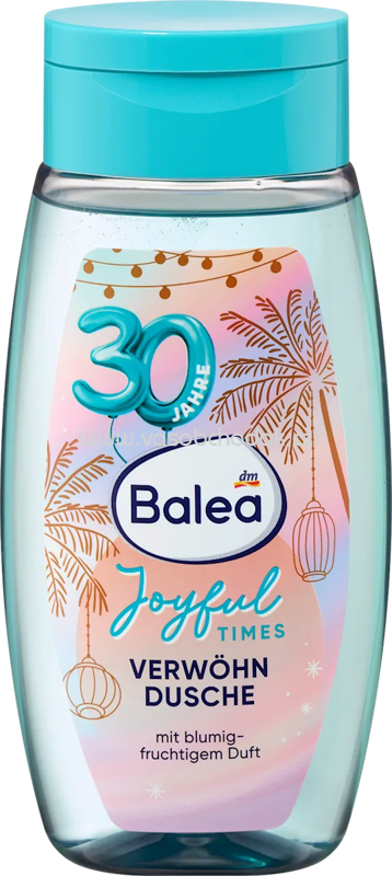 Balea Pflegedusche Joyful Times 30 Jahre, 250 ml Balea Pflegedusche Joyful Times 30 Jahre, 250 ml