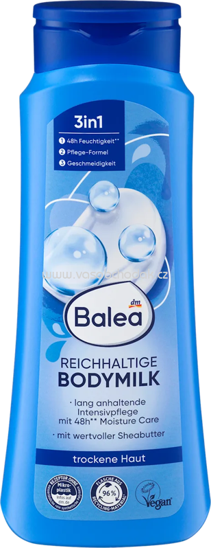 Balea Reichhaltige Bodymilk, 400 ml Balea Reichhaltige Bodymilk, 400 ml