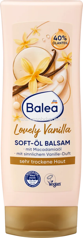 Balea Soft-Öl Balsam Lovely Vanilla, 200 ml Balea Soft-Öl Balsam Lovely Vanilla, 200 ml