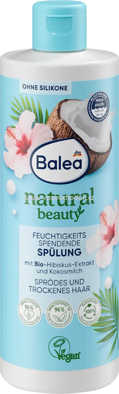 Balea Conditioner Natural Beauty Hibiskus-Extrakt und Kokosmilch, 350 ml Balea Conditioner Natural Beauty Hibiskus-Extrakt und Kokosmilch, 350 ml