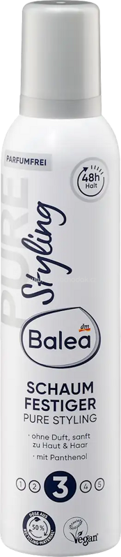 Balea Schaumfestiger Pure Styling, 250 ml Balea Schaumfestiger Pure Styling, 250 ml