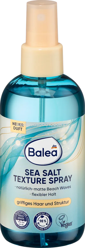 Balea Sea Salt Texture Spray, 200 ml Balea Sea Salt Texture Spray, 200 ml
