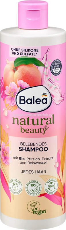 Balea Shampoo Natural Beauty belebend, 400 ml Balea Shampoo Natural Beauty belebend, 400 ml