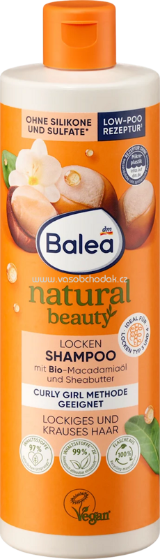 Balea Shampoo Natural Beauty Locken, 400 ml Balea Shampoo Natural Beauty Locken, 400 ml