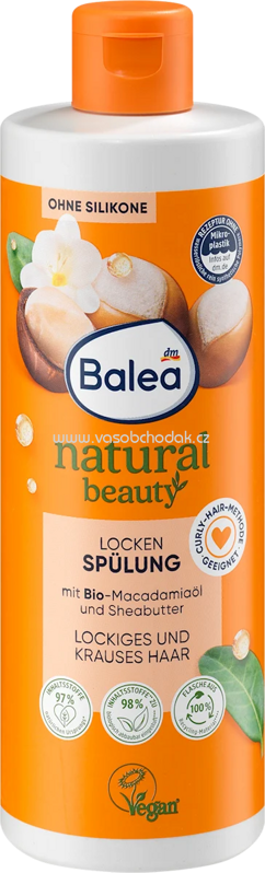 Balea Spülung Locken Natural Beauty, 350 ml Balea Spülung Locken Natural Beauty, 350 ml