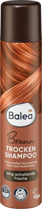 Balea Trockenshampoo Braun, 200 ml Balea Trockenshampoo Braun, 200 ml