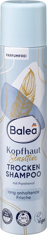 Balea Trockenshampoo Kopfhaut Sensitive, 200 ml Balea Trockenshampoo Kopfhaut Sensitive, 200 ml