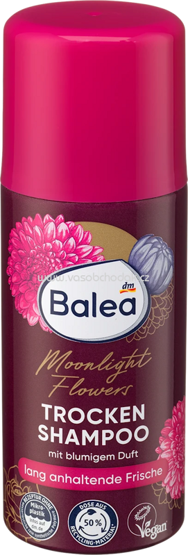 Balea Trockenshampoo Moonlight Flowers Reisegröße, 100 ml Balea Trockenshampoo Moonlight Flowers Reisegröße, 100 ml