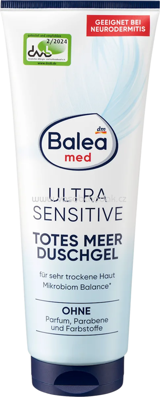 Balea med Duschgel Totes Meer Ultra Sensitive, 250 ml Balea med Duschgel Totes Meer Ultra Sensitive, 250 ml