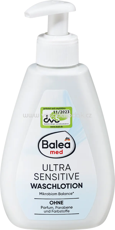 Balea med Flüssigseife Waschlotion Ultra Sensitive, 300 ml Balea med Flüssigseife Waschlotion Ultra Sensitive, 300 ml