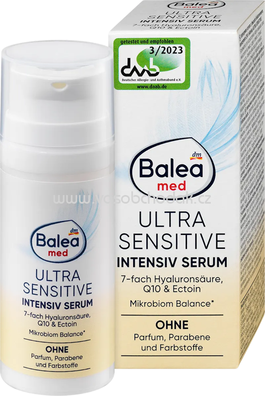 Balea med Intensiv Serum Ultra Sensitive, 30 ml