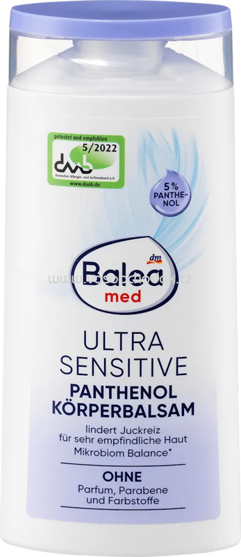 Balea med Körperbalsam Ultra Sensitive Panthenol, 250 ml