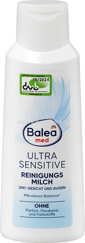 Balea med Reinigungsmilch Ultra Sensitive, 200 ml Balea med Reinigungsmilch Ultra Sensitive, 200 ml
