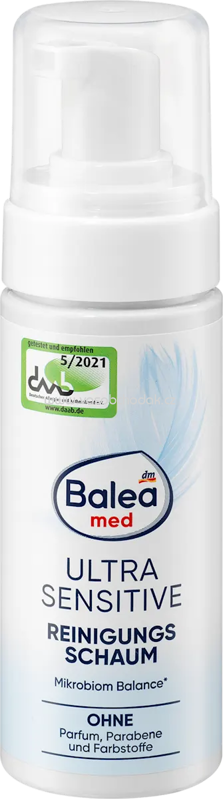 Balea med Reinigungsschaum Ultra Sensitive, 150 ml Balea med Reinigungsschaum Ultra Sensitive, 150 ml