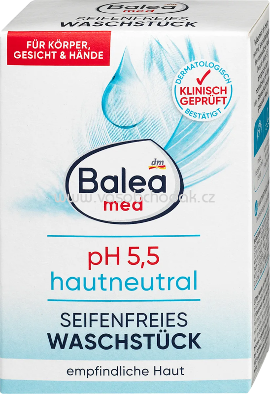 Balea med seifenfreies Waschstück hautneutral, 150 g