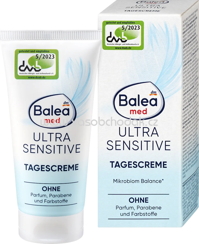 Balea med Tagescreme Ultra Sensitive, 50 ml