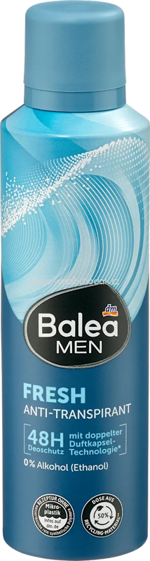 Balea MEN Antitranspirant Deospray Fresh, 200 ml Balea MEN Antitranspirant Deospray Fresh, 200 ml