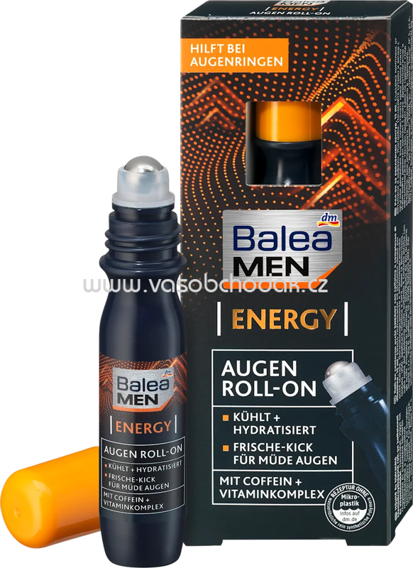 Balea MEN Augen Roll-on Energy, 15 ml Balea MEN Augen Roll-on Energy, 15 ml