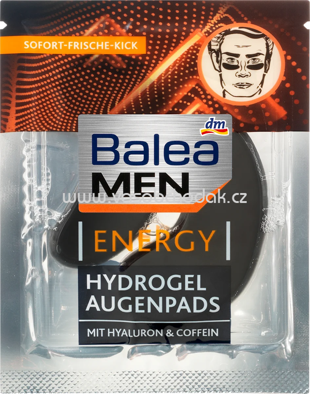 Balea MEN Augenpads Energy Hydrogel,1 Paar, 2 St Balea MEN Augenpads Energy Hydrogel,1 Paar, 2 St
