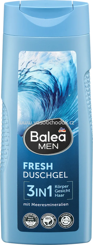 Balea MEN Duschgel Fresh 3in1, 300 ml Balea MEN Duschgel Fresh 3in1, 300 ml