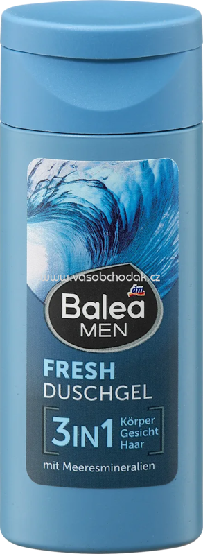 Balea MEN Duschgel Fresh 3in1, Reisegröße, 50 ml Balea MEN Duschgel Fresh 3in1, Reisegröße, 50 ml