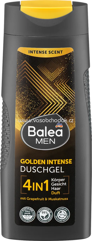 Balea MEN Duschgel Golden Intense 4in1, 300 ml Balea MEN Duschgel Golden Intense 4in1, 300 ml