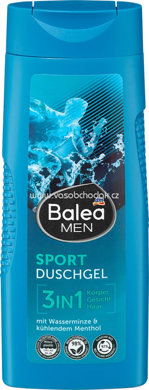 Balea MEN Duschgel Sport 3in1, 300 ml Balea MEN Duschgel Sport 3in1, 300 ml