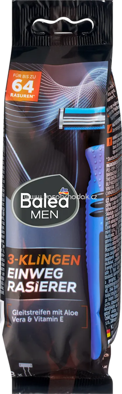 Balea MEN Einwegrasierer 3-Klingen, 8 St