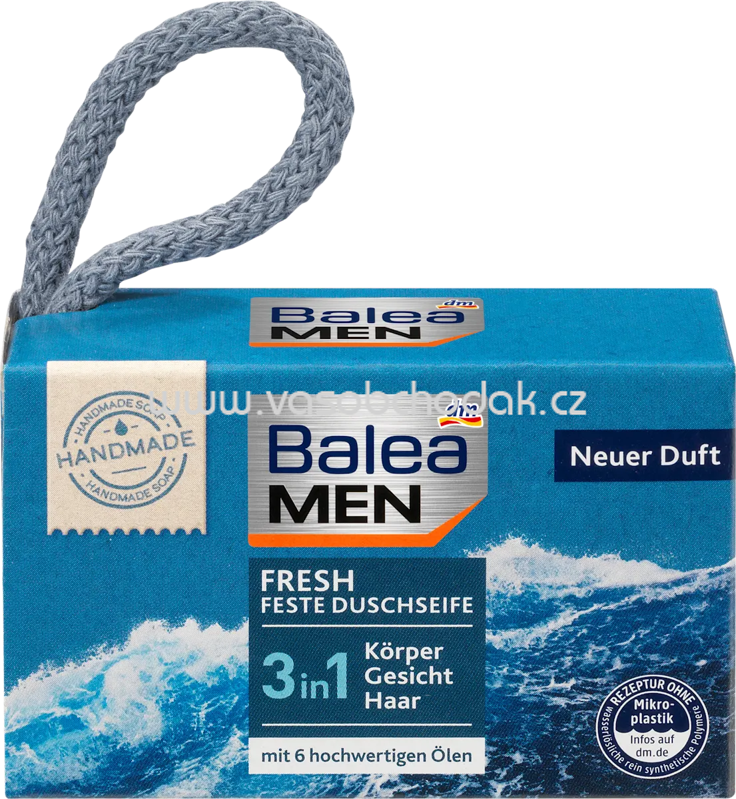 Balea MEN Feste Duschseife Fresh, 100 g Balea MEN Feste Duschseife Fresh, 100 g