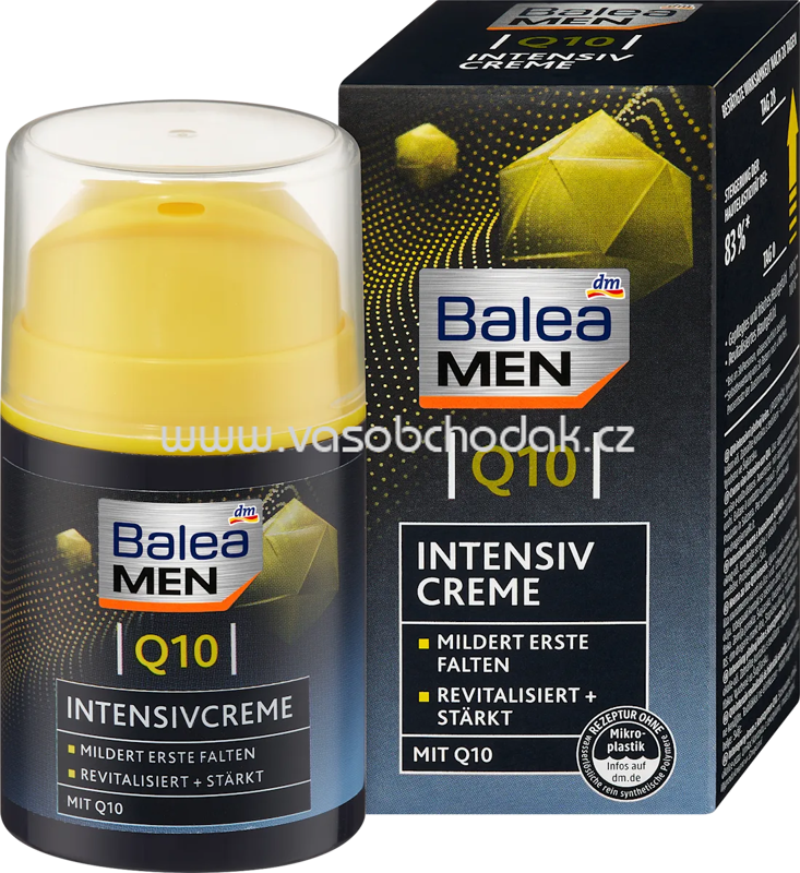 Balea MEN Gesichtscreme Q10 Intensiv, 50 ml Balea MEN Gesichtscreme Q10 Intensiv, 50 ml