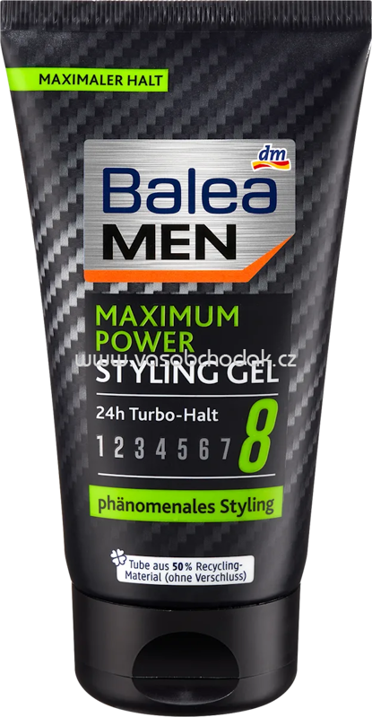 Balea MEN Haargel Maximum Power, 150 ml Balea MEN Haargel Maximum Power, 150 ml