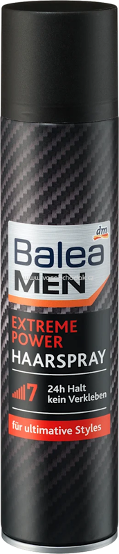 Balea MEN Haarspray Extreme Power, 300 ml Balea MEN Haarspray Extreme Power, 300 ml