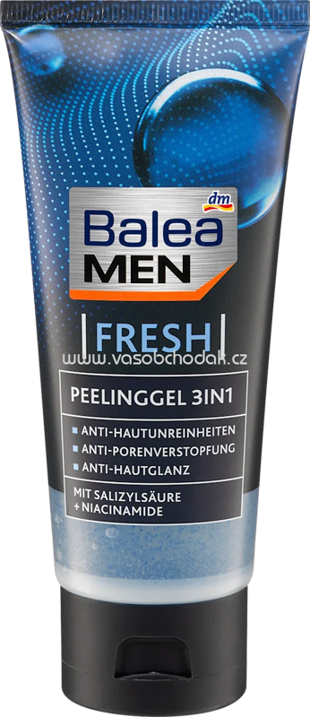 Balea MEN Peeling Gel 3in1, 100 ml Balea MEN Peeling Gel 3in1, 100 ml