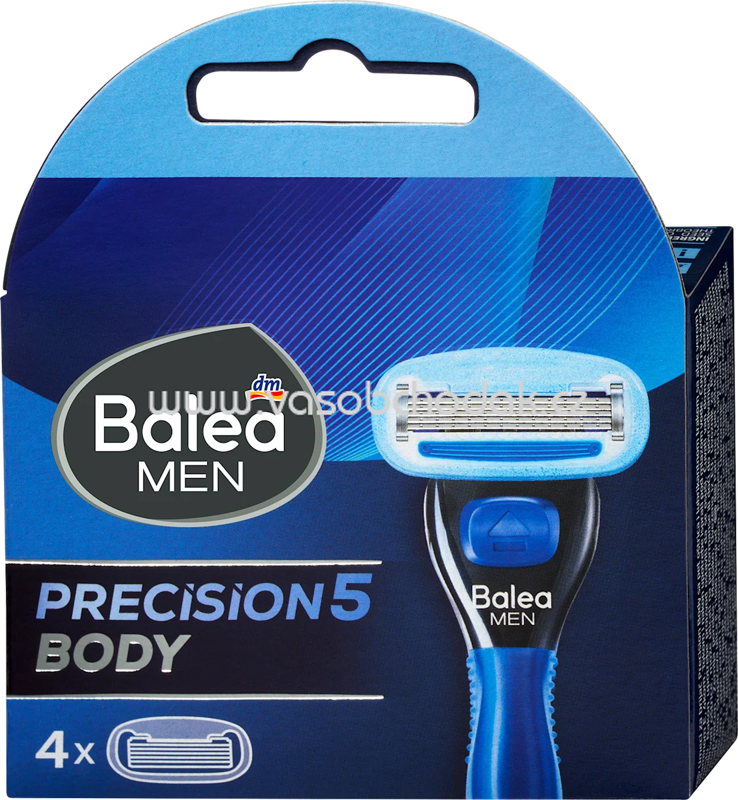 Balea MEN Rasierklingen, precision Body, 4 St Balea MEN Rasierklingen, precision Body, 4 St